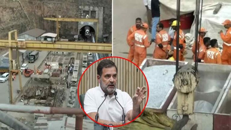 Rahul Gandhi Inquires About Telangana Tunnel Collapse, Appreciates Rescue Efforts