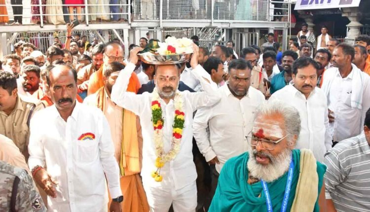 Vemulawada Rajanna Temple Is Most Powerful: Bandi Sanjay