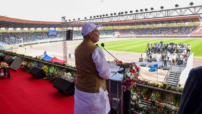 Rajnath Singh Addressed Youth At National Science Day Celebrations In Hyderabad