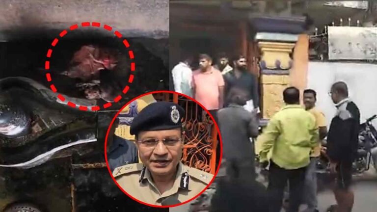 WATCH | Meat Lumps Found in Hanuman Temple at Tappachabutra: Video Goes Viral