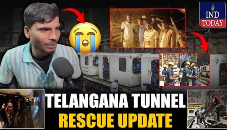 SLBC Tunnel Mishap: Miners Reach End Of Tunnel, But Find No Trace Of Missing Workers