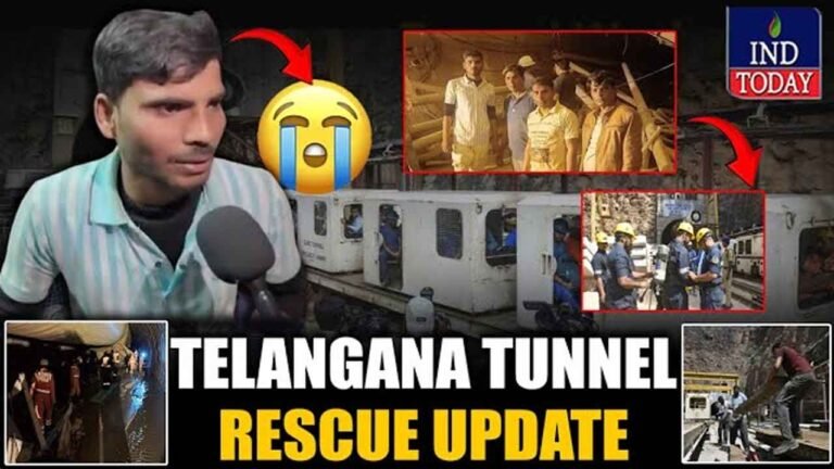 SLBC Tunnel Mishap: Miners Reach End Of Tunnel, But Find No Trace Of Missing Workers