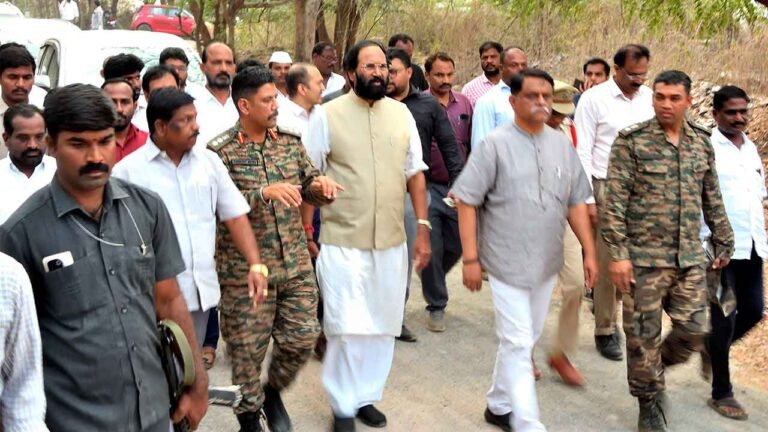 Massive Rescue Operation Underway At SLBC Tunnel: Uttam Kumar Reddy 