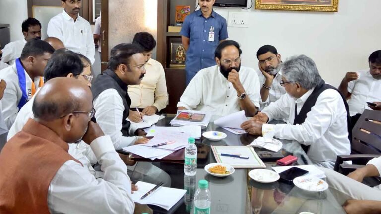 Minister Uttam calls for strategic effort to secure Congress victory in MLC polls