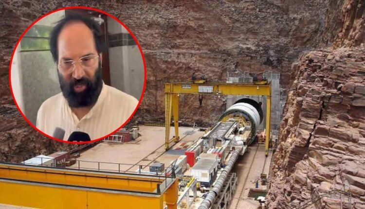 Irrigation Minister Uttam Reacts To SLBC Roof Collapse