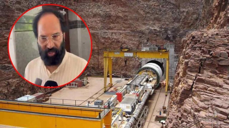 Irrigation Minister Uttam Reacts To SLBC Roof Collapse