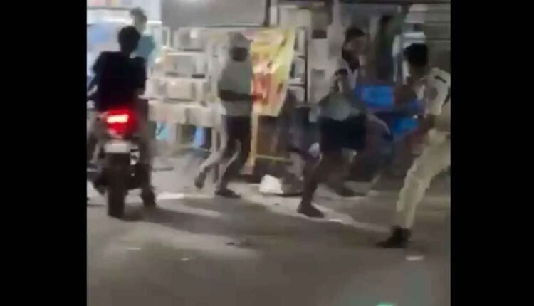 City Police Baton Charge People Celebrating India’s Champions Trophy Victory