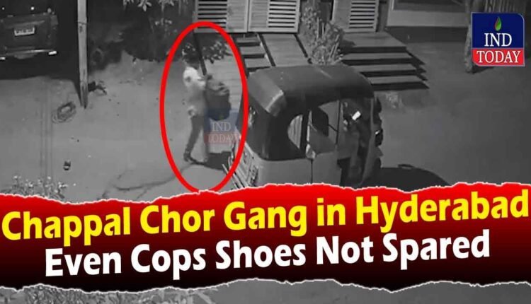 WATCH | Hyderabad: Footwear Stolen Overnight from Apartment Complexes