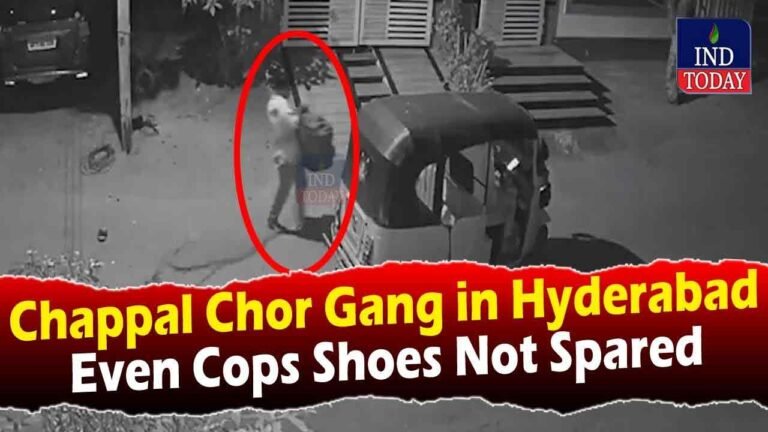 WATCH | Hyderabad: Footwear Stolen Overnight from Apartment Complexes