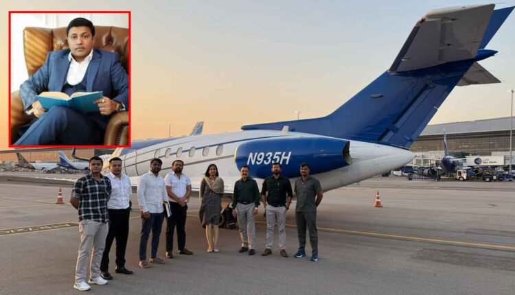 ED Seizes Private Jet Linked to ₹850 Crore Falcon Scam at Hyderabad Airport