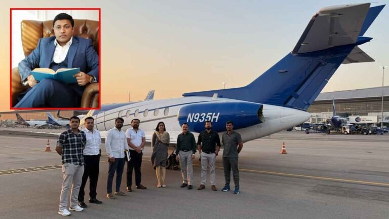 ED Seizes Private Jet Linked to ₹850 Crore Falcon Scam at Hyderabad Airport