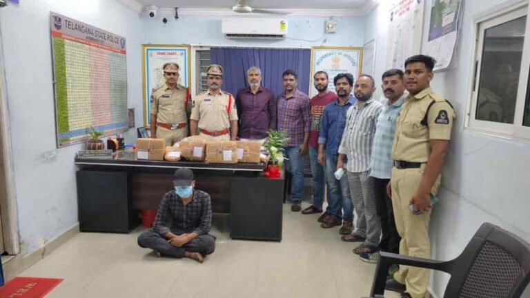 Police Apprehended One Ganja Peddler And Seized 10.30 Kgs
