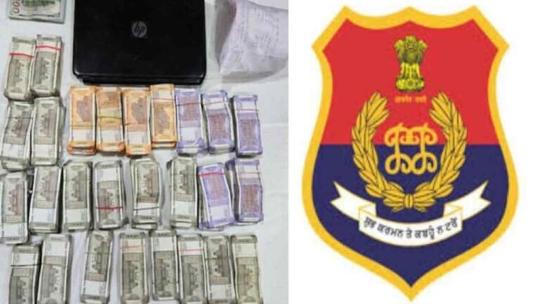 Two Hawala Operators Arrested in Punjab; ₹17.6 Lakh Cash Seized