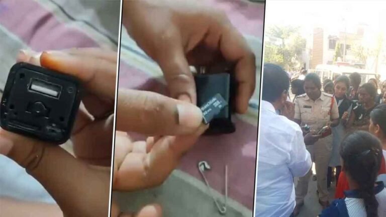 Hidden Camera Found On Mobile Charger In Women's Hostel In Ameenpur