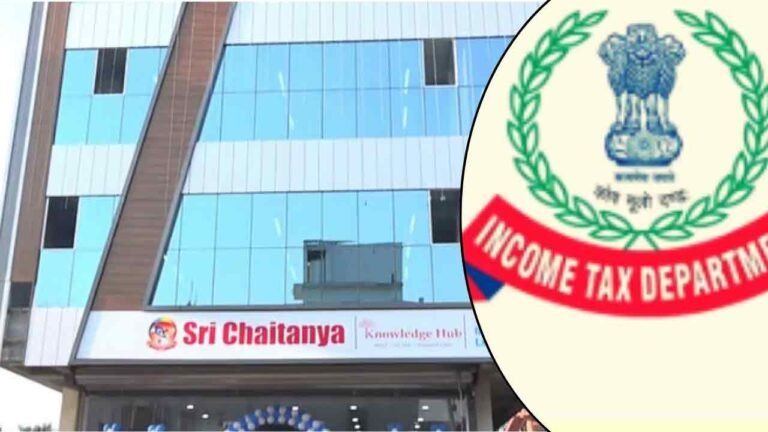 IT Raids On Sri Chaitanya Colleges: Rs.2 Crore Seized From Madhapur Branch