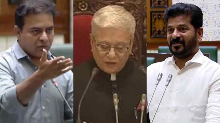 Governor's Address In Assembly Today Looks Like Congress Worker Speech: KTR