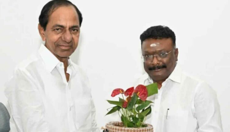 Dasoju Sravan Filed Nomination As MLC Candidate: KTR, Harish Rao Present