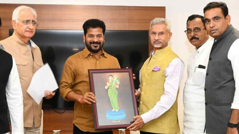Revanth Met Jaishankar: Seeks Permission For Bharat Summit In Telangana