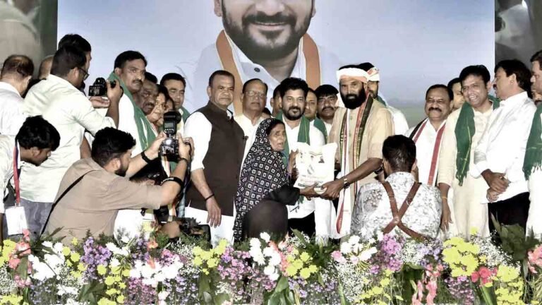 Revanth Reddy Launches India’s First Free Fine Rice Scheme Through Ration Shops, Benefiting Over 3.10 Cr People