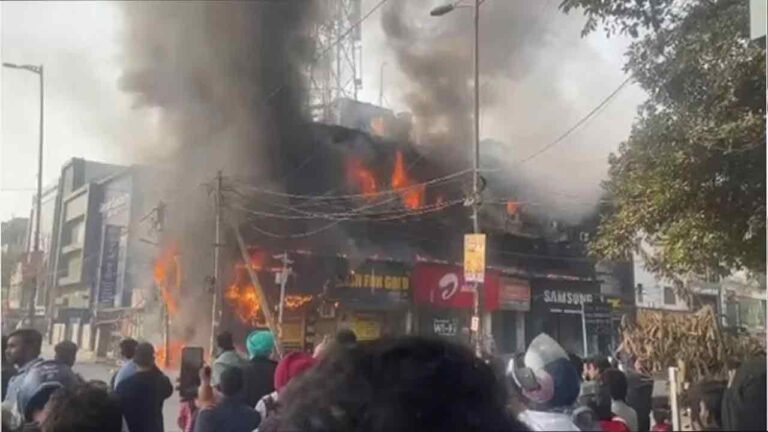 Fire At Shanbagh Hotel In Hyderabad: No Casualties Reported 