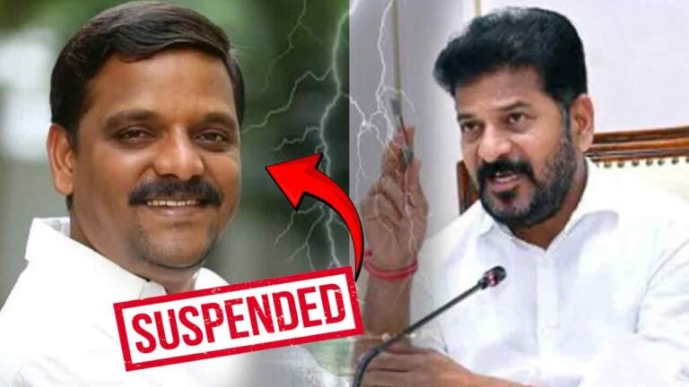 Congress Suspended MLC Teenmar Mallanna For Behaving Against Party Rules