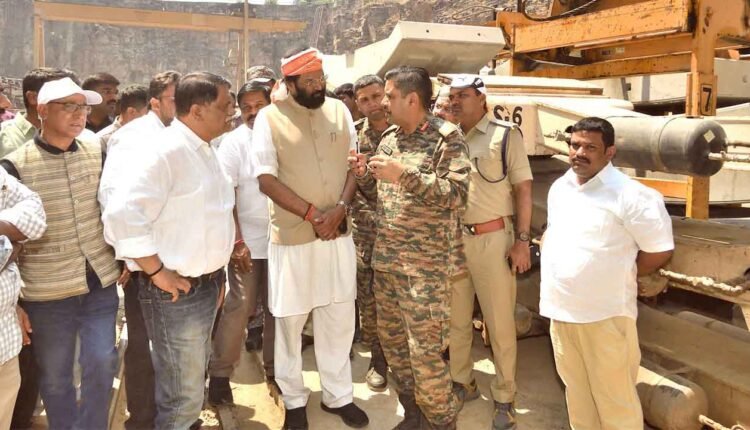 Robots Deployed To Aid SLBC Tunnel Rescue: Minister Uttam