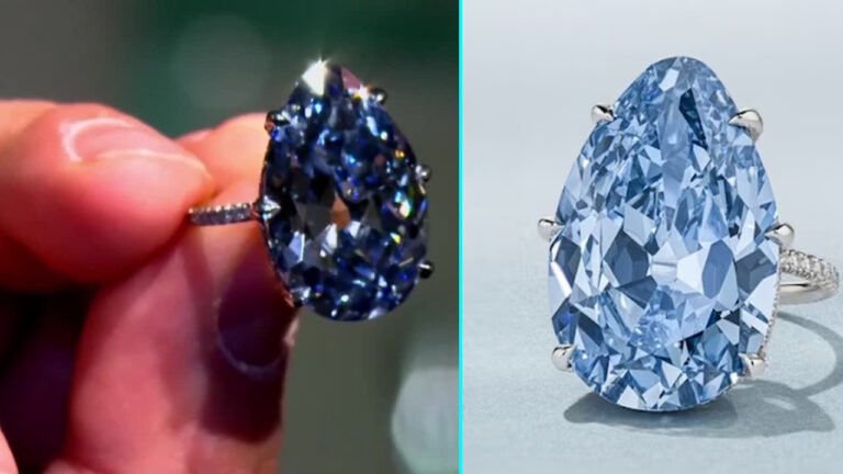Golconda Blue Diamond Will Be Auctioned At Geneva On May 14 