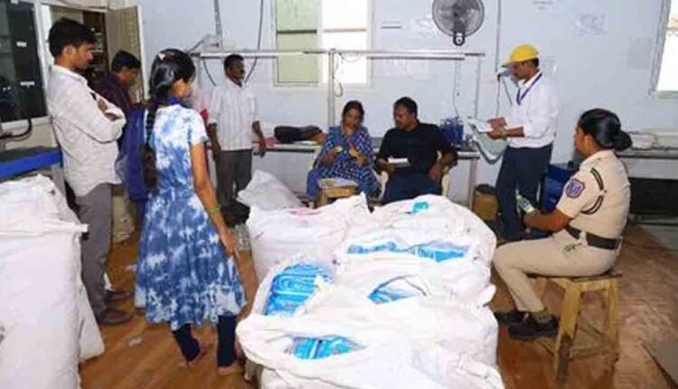 BIS Hyderabad Raids Centre Supplying Sanitary Pads Without ISI Mark