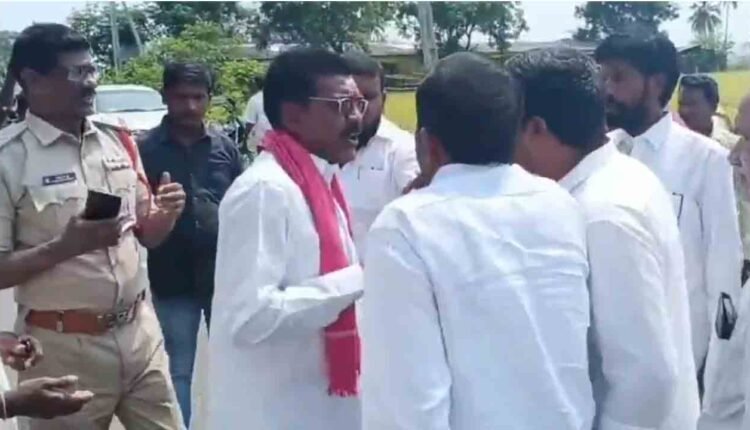 Congress Activists Attacked BRS Workers In Sircilla