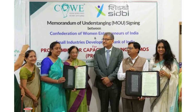 COWE Signs BMO Agreement with SIDBI for Pan-India Rollout