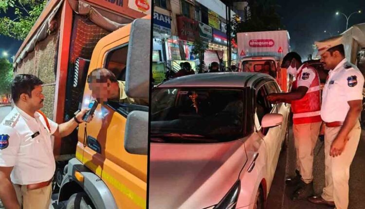 Cyberabad Police Arrested 247 People In Drunk Driving Cases