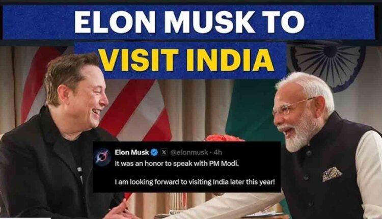 Elon Musk To Visit India Soon