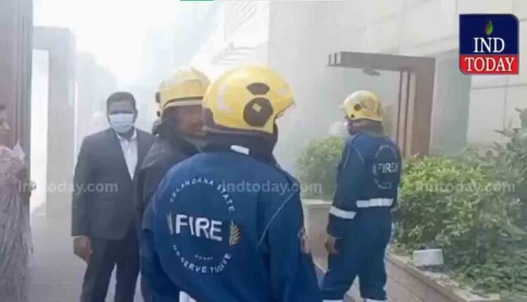 WATCH: Fire Accident At Park Hyatt: SRH Team Is There