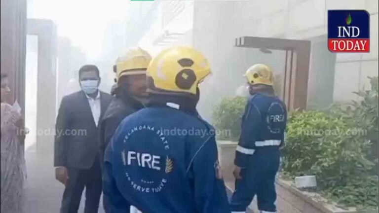 WATCH: Fire Accident At Park Hyatt: SRH Team Is There