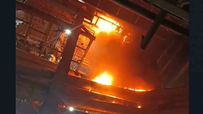 Fire Accident At Potato Chips Making Godown In Hyderabad Jagadgiri Gutta
