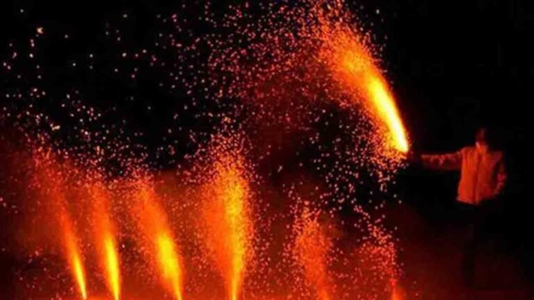 Four People Injured In Temple Fireworks Accident In Kerala