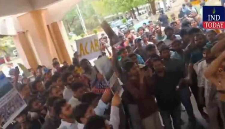 Student Protests Escalate At HCU, University Shut Down And Heightened Police Presence