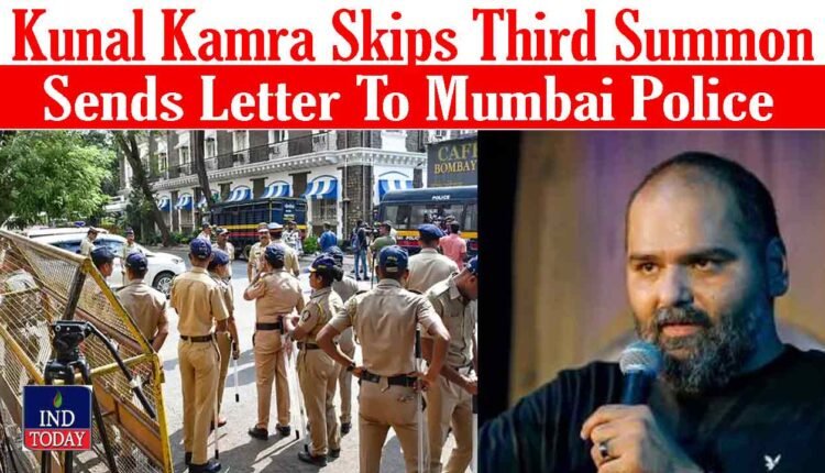 Shinde Row: Kunal Kamra Skips Third Summon, Sends Letter To Mumbai Police