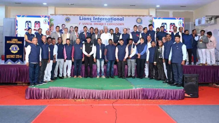 Noted Youth Empowerment Crusader, Gampa Nageshwar Rao, Elected As Governor of Lions District 320H