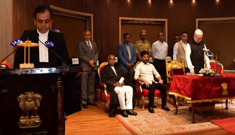 Oath Taking Of Lokayukta And Upalokayukta At Raj Bhavan