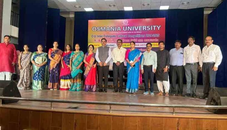Osmania University Ignites Creative Fire: A Crucible for Future Leaders Unveiled