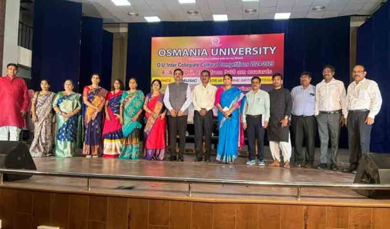Osmania University Ignites Creative Fire: A Crucible for Future Leaders Unveiled