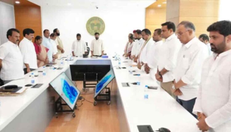 CM Revanth Reddy, Ministers Pay Homage To Victims Of Pahalgam Attack