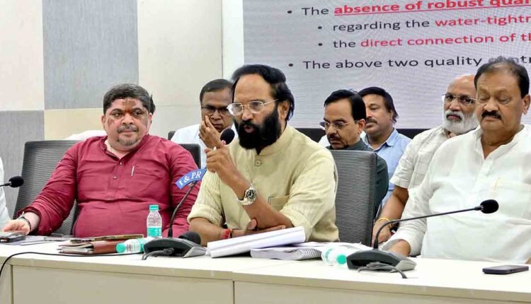 Kaleshwaram Collapse Is BRS Failure: Uttam Kumar Reddy