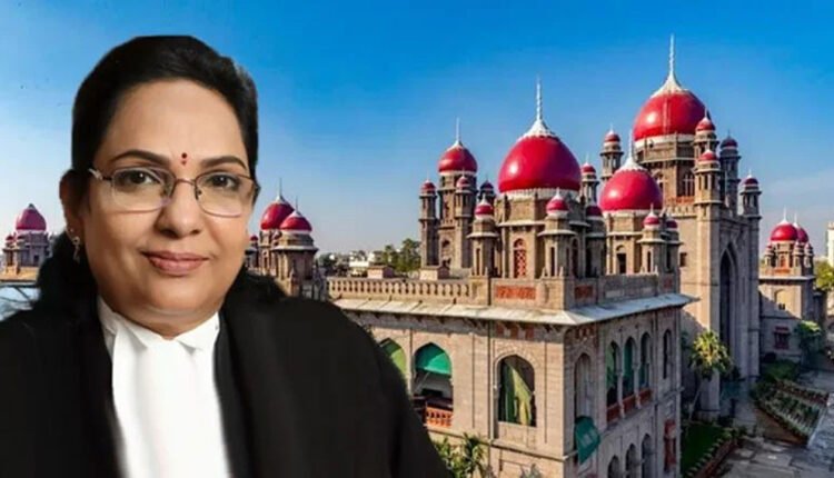 Telangana High Court Judge Justice Girija Priyadarshini Passes Away