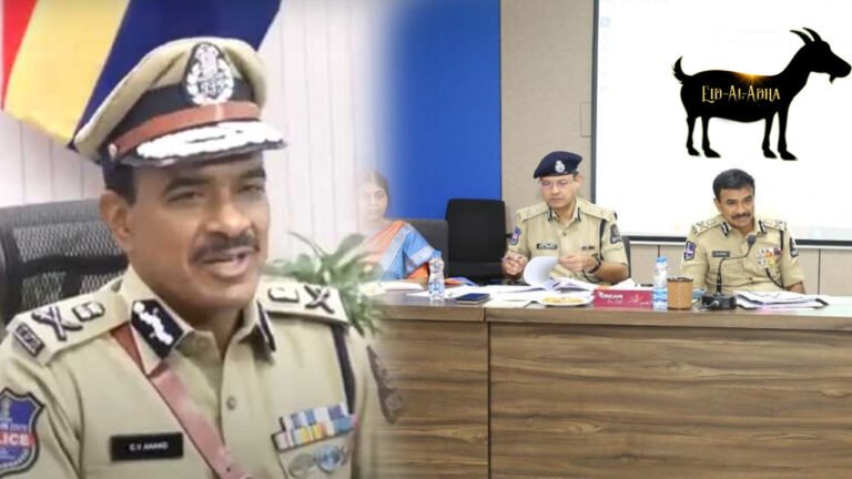 Ensure Peaceful And Clean Celebration Of Bakrid Festival: CV Anand