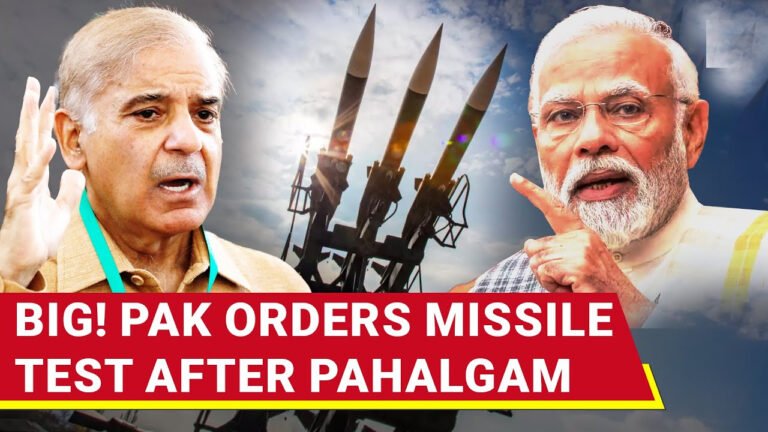 Pakistan Test-Fires Abdali Missile Amid Strained Ties With India Over Pahalgam Attack