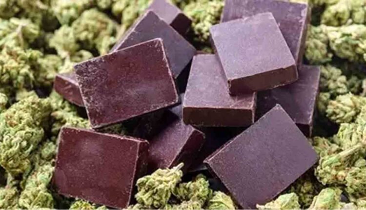 Marijuana Chocolates Sold At A Grocery Store In Mudigonda