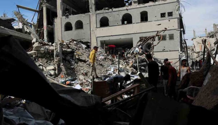 Israeli Strikes Kill 20 People In Gaza As US President Wraps Up His Middle East Visit