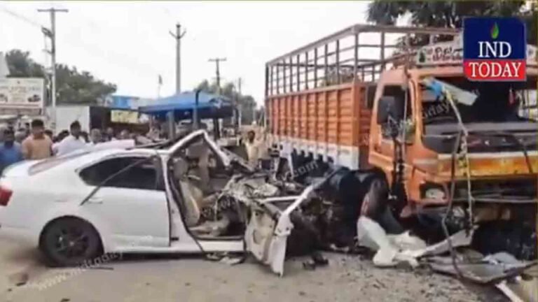 Road Accident In Hayatnagar: Three People Died